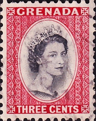 Гренада 1954 год .Queen Elizabeth II . (1)